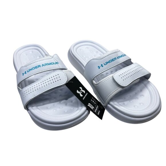 Under Armour Slide Sandals Ansa Womens Size 10 - Picture 5 of 10